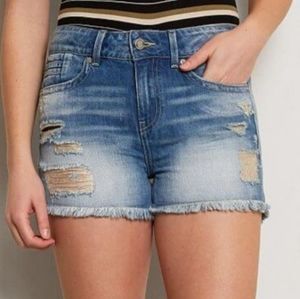 Buckle Black Jean shorts size 25